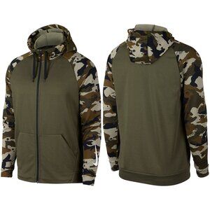 New! Nike Camo Dri-Fit Lightweight Hoodie Full Zipper Jacket